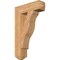 Ekena Millwork Funston Craftsman Smooth Bracket, Western Red Cedar, 5 1/2"W x 22"D x 34"H BKT06X22X34FST04SWR - alternate 1